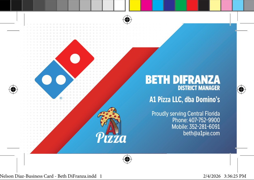 Business Card Example